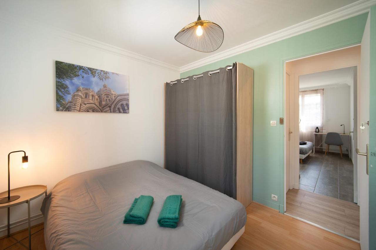 מרסיי Appartement 3 Chambres Tout Equipe 6-8 Personnes מראה חיצוני תמונה